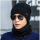 thumbnail image 3 of Gorro de invierno cálido para hombre, gorro de lana de punto, gorro de ciclismo de invierno, gorro con protección para los oídos, gorro a prueba de frío, gorro para hombre con cuello grueso, 3 of 6