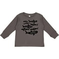 thumbnail image 3 of Inktastic Types of Sharks Boys or Girls Long Sleeve Toddler T-Shirt, 3 of 5