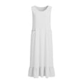 thumbnail image 6 of Horkkom Maxi Dresses for Women Cami Lounge Backless Dresses Summer Beach Sleeveless Long Dresses XL, 6 of 6