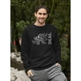 thumbnail image 2 of Ikal With Serpent. Sweatshirt Men -Ikal Designs, Male XX-Large, 2 of 4