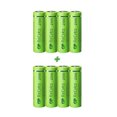 thumbnail image 2 of Pilas Baterías Recargables GP tamaño AA de 2,100mAh 8 piezas, 2 of 8