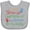 AC-Heather Grey, variant on Inktastic Auctioneer Like Daddy Boys or Girls Baby Bib