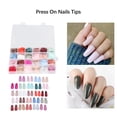 thumbnail image 3 of Ongles en Forme de Cercueil, Réutilisables Multicolores, 576 Pcs pour Individus, 3 of 8