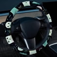 thumbnail image 2 of Halloween Ghost Car Wheel Cover,14.5 Inch PVC Leather Auto Accessories Printing Steering Wheel Covers, 2 of 6
