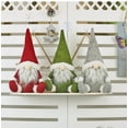 thumbnail image 5 of 1 Uds. Decoraciones navideñas verdes muñeco anciano sin rostro escaparate decoraciones navideñas muñeco decorativo de estilo nórdico BRILLAR Rojo Verde, 5 of 5