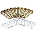 thumbnail image 1 of CNKOO Pack Of 10 Snowblower Shear Pins And Cotter Pins Snow Blower Replacement, 1 of 6