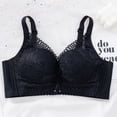 thumbnail image 4 of Wireless Full Coverage Minimizer Non Padded Bra Wide Strap Honeycomb Cups Bras, 4 of 5