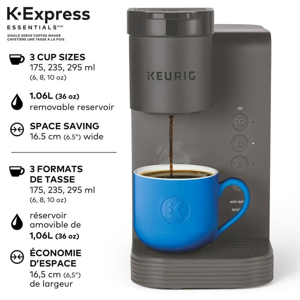 Keurig K-Express Essentials Single Serve Coffee Maker, Perfect for