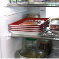 thumbnail image 6 of Food Tray Zero Waste Food Storage Containers Flat Reusable Freezer Food Preservation Tray Space Food Savers, 6 of 7