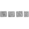 thumbnail image 2 of Leather Craft 3/4 Inch 19mm Art Alphabet Stamp Set A Z Capital Letter, 2 of 3