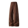 thumbnail image 4 of Vividxx Men's Casual Pants Retro Loose Corduroy Sweatpants Style Fashionable Relaxed Sports Long Trousers For Men, 4 of 5
