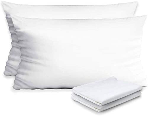 4 Pack Pillow Protectors Covers 