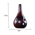thumbnail image 2 of 6 agujeros Ocarina Cerámica Ocarina Botella de Vino Estilo - Alto C - Estudio para principiantes, regalo de Navidad, con cordón, 2 of 5