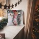 thumbnail image 5 of Herunwer Throw Pillow Cover Pine Tree Merry Christmas Bear Elk Snowflake Cotton Linen Throw Pillow Case Cushion Cover for Sofa Bed Couch Home Decorative Square, 5 of 6