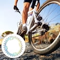 thumbnail image 4 of Disco de rueda de cadena de anillo de manivela de bicicleta de una sola velocidad integral hueco de aleación de aluminio (34T), 4 of 10
