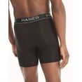 thumbnail image 4 of Hanes Ultimate Comfort Flex Fit Men's Lightweight Mesh Boxer Briefs, Black/Grey, 4-Pack 2XL, 4 of 5