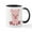 White/Black Inside, variant on CafePress - Pink Pig - 11 oz Ceramic Mug - Novelty Coffee Tea Cup