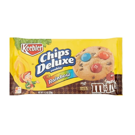 keebler chips deluxe rainbow m m s chocolate candies cookies 11 3