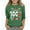 Green, variant on Qingpeng 100 Days of School Shirt Girls Kindergarten Sweatshirts 100th Day of School Celebration Gifts Pullover Top