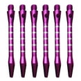 thumbnail image 1 of Set Of 6 Harrows Dart Stems Mixed Color Aluminum Alloy Darts Shafts With 45mm Thread, 1 of 8