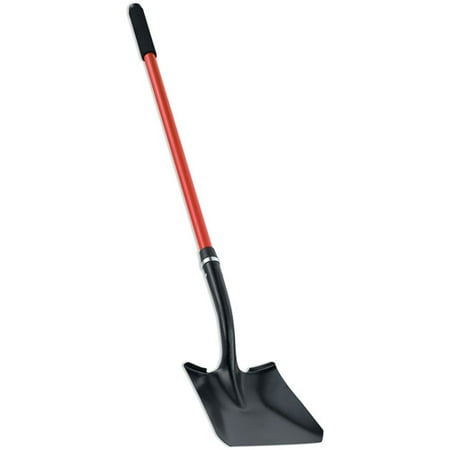 Corona SS31020 Hollow Back #2 Square Point Shovel With Fiberglass Handle