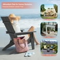 thumbnail image 6 of CHYVARY 4 Peaks HIPS Folding Adirondack Chair, Patio Lawn Chairs for Outdoors,Gray, 6 of 7