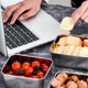 thumbnail image 4 of Stainless Steel Refrigerator Crisper Food Storage Box with Plastic Lid Prepare Seafood Fruit Vegetab, 4 of 5