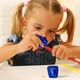 thumbnail image 1 of Fiudx Artículos en oferta con ofertas flash Sacapuntas de doble orificio con tapa, sacapuntas de colores para niños, sacapuntas manual ovalado portátil para material de oficina escolar, 1 of 5