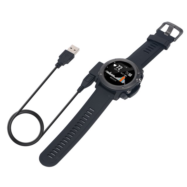 Kuymtek Reemplace la base de carga Dock + USB Data Cable Sync para Garmin Fenix 3 HR