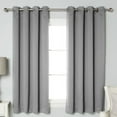 thumbnail image 3 of Best Home Fashion, Inc. Solid Blackout Thermal Grommet Curtain Panels (Set of 2), 3 of 7