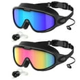 thumbnail image 1 of Mapskey Gafas de Natación para Hombre y Mujeres Adultos, sin Fugas, a Prueba de Fugas, Lentes de Ángulo Amplio Irrompibles con Protección UV400, Antiempañantes, 1 of 7