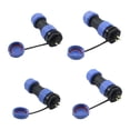 thumbnail image 4 of Thinsony SP21 21MM Panneau Multipolaire IP68 Prise Étanche 2Pin/3Pin/4Pin/5Pin 4PIN, 4 of 6