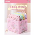 thumbnail image 3 of Sanrio Hello Kitty Kuromi Foldable Clutter Storage Box Desktop Dormitory Cosmetics Snacks Organization Storage Basket Waterproof, 3 of 25
