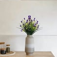 thumbnail image 4 of Qiangzon Faux Calla Lily, Artificial Flowers for Outdoors, Fake Plants UV Resistant, Faux Plastic Flowers, Indoor Outside Planter Home Porch Summer Decor, Dark Purple, 4 of 6