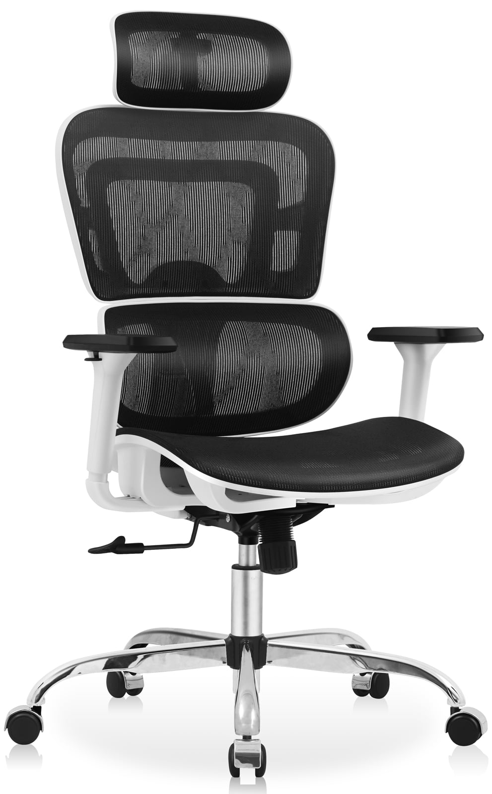 CoolHut Ergonomic Office Chair Desk Chair High Back Computer Chair with Lumbar Support, 300lbs, Black (Upgraded Sponge Cushion)