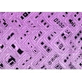 thumbnail image 1 of Ahgly Company Indoor Rectangle Abstract Purple Modern Area Rugs, 6' x 9', 1 of 4