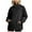 Black, variant on GEWSEY Women's 2025 Waterproof Rain Jacket - Lightweight Plus Size Longline Raincoat Hooded Outdoor Windbreaker (Black, 4XL)