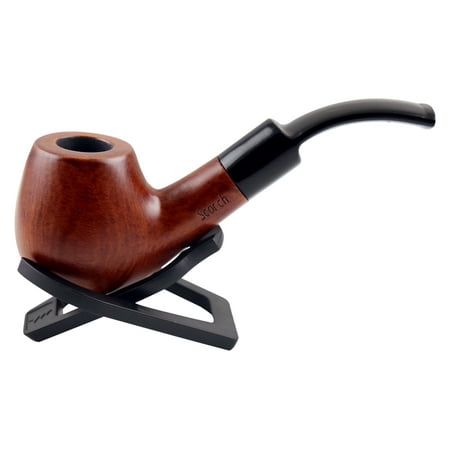 Scorch Torch Ladon Wooden Tobacco Pipe with 3 in 1 Pipe Tool and Optional Lighter (Tobacco (Best Tobacco For Cigars)