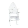 thumbnail image 4 of Colgador de tabla de planchar Colgador de plancha eléctrica para puerta Armario para plancha caliente blanco, 4 of 9