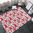 thumbnail image 3 of Shaggy Area Rug, Christmas Gnome Rugs for Living Room Bedroom Non Slip Door Mat Indoor Carpet Machine Washable Nursery Home Decor Floor Mats for Entryway 60x39in, 3 of 5
