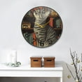 thumbnail image 4 of Cat Bookshelf Wall Clock 10 Inch Silent Non Ticking Battery Operated Easy to Read for Kitchen Living Room, 4 of 8