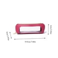 thumbnail image 3 of NWOKYZGH Small Clear Makeup Bag, Travel Makeup Brush Case Portable Transparent Waterproof Cosmetic Organizer Pouch with Zipper for Women Home office Essentials, 3 of 7