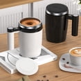 thumbnail image 5 of 500ml Automatic Stirring Coffee Mug With Built-In LCD Display For Home Kitchen Travel Use, 5 of 9