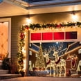 thumbnail image 4 of Christmas Garage Door Cover Decoration With Fluorescent Design For Holiday Party Use 1 Pack, 4 of 6