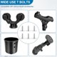 thumbnail image 5 of Stainless Steel Kayak Slide Rail Track M6 Screws Fastener Hardware, 5 of 5