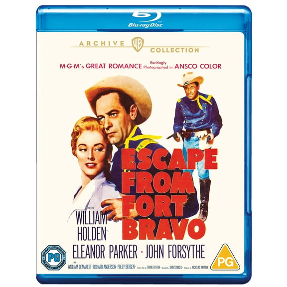 Escape from Fort Bravo (Blu-ray) Eleanor Parker William Demarest John Forsythe Richard Anderson