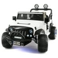 thumbnail image 3 of Trail Explorer 24V Kids Ride On Truck With Parental Control Remote, LED Foam Wheels, MP3 + Wireless Music Streaming, Vegan Leather Seats, 3 of 11
