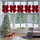thumbnail image 4 of Decoraciones de Navidad para Árbol Bola de Navidad Decoración de Atmósfera Festiva Material de Poliéster Decoraciones de Navidad Arcos de Navidad Decoración, 4 of 9