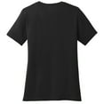 thumbnail image 2 of Big Size I Teach Awesome Kids Phrase Cotton V-Neck Graphic Shirt - Jet Black 3XL, 2 of 2