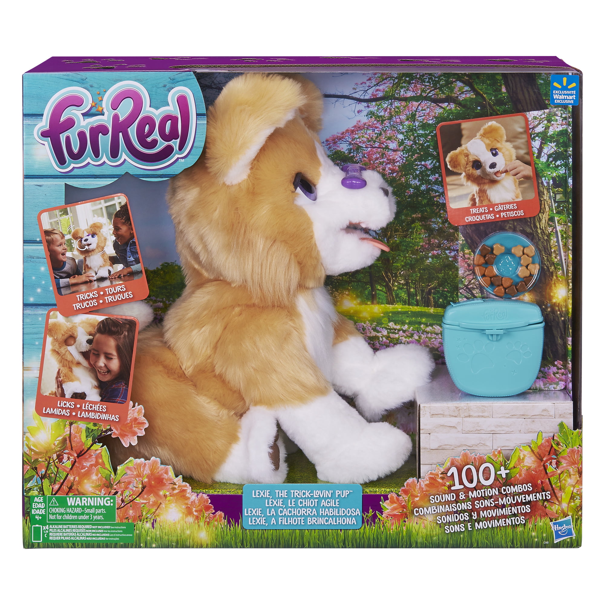 FurReal Ricky the Trick-Lovin Pup 100 Sounds & Motion Combos New in Box Hasbro 